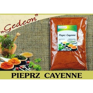  Pieprz Cayenne , kraj pochodzenia : Indie 150g.