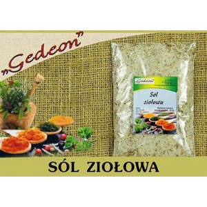 SÓL ZIOŁOWA  masa netto: 265g   Skład: sól, bazylia, lubczyk, oregano, rozmaryn