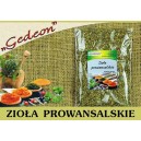 ZIOŁA PROWANSALSKIE  masa netto: 60g   skład: oregano, tymianek, bazylia, cząber, estragon