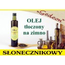 Olej Słonecznikowy 500ml. na zimno tłoczony.